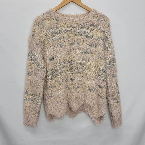 Raga fuzzy long sleeve comfy warm sweater - Picture 5 of 16